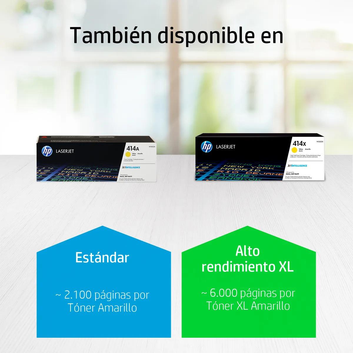 Hp Laserjet Enterprise 414a Tinta Amarilla